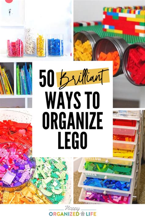 How to Organize Legos: 50 Brilliant & Creative Ideas .